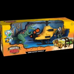 Playset Dinosauro Con Veicolo