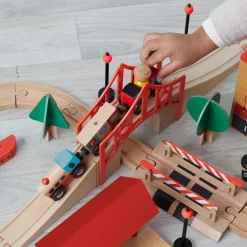 Playset Trenino Con Pista E Citta