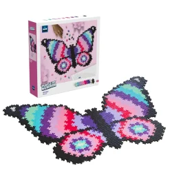 Plus-Plus Puzzle By Number Butterfly