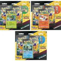 Pokemon Collezione Spilla Rillaboom, Cinderace O Inteleon Zenit Regale