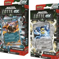 Pokemon Mazzi Lotte Ex Melmetal-Ex E Houndoom-Ex