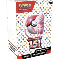 Pokemon Scarlatto E Violetto 151 Confezione Di Buste Di Espansione