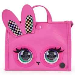 Purse Pets Borsetta Tote Perfect In Versione Coniglietto | Borsetta Interattiva Per Bambina Con Oltre 30 Suoni E Reazioni, Giocattoli Per Bambine Dai 4 Anni In Su