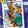 Ravensburger Creart Serie D: Scoiattolo Glitter, Kit Per Dipingere Con I Numeri, Gioco Creativo Per Bambini 7+ Anni