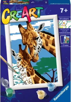 Ravensburger Creart Serie D: Scoiattolo Glitter, Kit Per Dipingere Con I Numeri, Gioco Creativo Per Bambini 7+ Anni