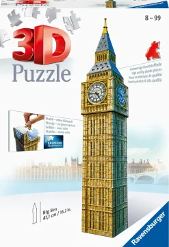 Ravensburger 3D Puzzle Big Ben, Londra, 216 Pezzi, 10+ Anni