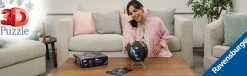Ravensburger 3D Puzzle Globo Glow In The Dark Costellazioni, Impara Al Geografia In Inglese, 180 Pezzi, 6+ Anni