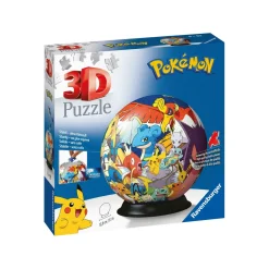 Ravensburger 3D Puzzle Personaggi Pokemon, 72 Pezzi, 6+ Anni
