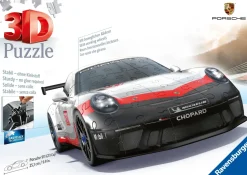 Ravensburger 3D Puzzle Porsche 911 Gt3 Cup, Veicolo, 108 Pezzi, 10+ Anni