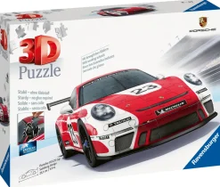 Ravensburger 3D Puzzle Porsche 911 Gt3 Cup Salzburg , 108 Pezzi, 10+ Anni