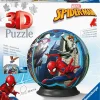 Ravensburger 3D Puzzle Puzzle Ball Spiderman, 72 Pezzi, 6+ Anni