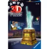 Ravensburger 3D Puzzle Statua Della Liberta' Night Edition, Londra, 216 Pezzi, 10+ Anni