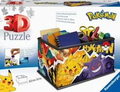 Ravensburger 3D Puzzle Storage Box Pokemon, 216 Pezzi, 8+ Anni