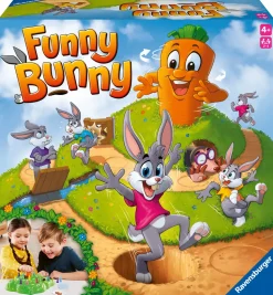 Ravensburger Funny Bunny, Gioco Da Tavolo, Da 2 A 4 Giocatori, 4+ Anni