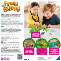 Ravensburger Funny Bunny, Gioco Da Tavolo, Da 2 A 4 Giocatori, 4+ Anni