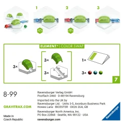 Ravensburger Gravitrax Color Swap, Gioco Innovativo Ed Educativo Stem, 8+ Anni, Accessorio