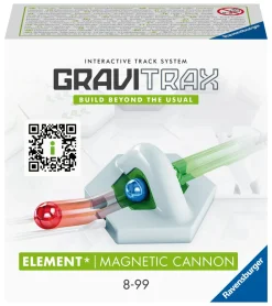 Ravensburger Gravitrax Magnetic Cannon, Gioco Innovativo Ed Educativo Stem, 8+ Anni, Accessorio
