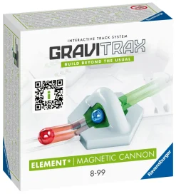 Ravensburger Gravitrax Magnetic Cannon, Gioco Innovativo Ed Educativo Stem, 8+ Anni, Accessorio