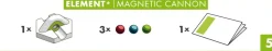 Ravensburger Gravitrax Magnetic Cannon, Gioco Innovativo Ed Educativo Stem, 8+ Anni, Accessorio