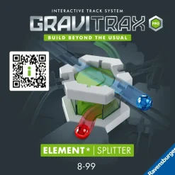 Ravensburger Gravitrax Pro Splitter Svincolo, Gioco Innovativo Ed Educativo Stem, 8+ Anni, Accessorio