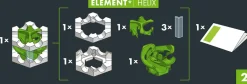 Ravensburger Gravitrax Professional Helix Elica, Gioco Innovativo Ed Educativo Stem, 8+ Anni, Accessorio