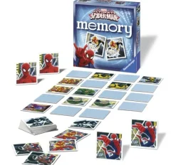 Ravensburger Memory Versione Ultimate Spider Man, 72 Tessere, Gioco Da Tavolo, 4+ Anni