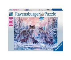 Ravensburger Puzzle 1000 Pezzi Lupi Artici