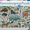Ravensburger Puzzle 1000 Pezzi Animali Selvaggi