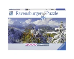 Ravensburger Puzzle 2000 Pezzi Castello Di Neuschwanstein Panorama