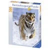 Ravensburger Puzzle 500 Pezzi Tigre Sulla Neve