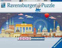 Ravensburger Puzzle Berlino Di Notte, 1000 Pezzi, Puzzle Adulti