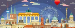 Ravensburger Puzzle Berlino Di Notte, 1000 Pezzi, Puzzle Adulti