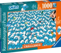 Ravensburger Puzzle I Puffi, Collezione Challenge, 1000 Pezzi, Puzzle Adulti