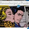 Ravensburger Puzzle Lichtenstein: In The Car, Art Collection, 1000 Pezzi, Puzzle Adulti