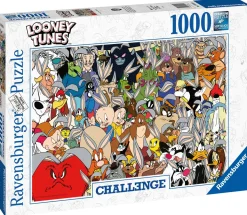 Ravensburger Puzzle Looney Tunes, 1000 Pezzi, Puzzle Adulti