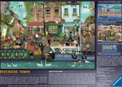 Ravensburger Puzzle Lungo Il Fiume, 1000 Pezzi, Puzzle Adulti