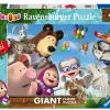 Ravensburger Puzzle Masha E Orso, Collezione 24 Giant Pavimento, 24 Pezzi, Eta Raccomandata 3+ Anni