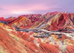 Ravensburger Puzzle Montagne Arcobaleno, Cina, Collezione Beautiful Mountains, 1000 Pezzi, Puzzle Adulti