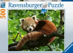 Ravensburger Puzzle Panda Rosso, 500 Pezzi, Puzzle Adulti