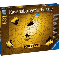 Ravensburger Puzzle Per Adulti 631 Pezzi Krypt Gold Oro Dimensione Puzzle: 70 50 Cm
