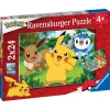 Ravensburger Puzzle Pokemon, Collezione 2 24, 2 Puzzle Da 24 Pezzi, Eta Raccomandata 4+ Anni