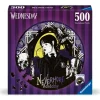 Ravensburger Puzzle Rotondo Mercoledi Addams, Round Puzzle 500 Pezzi, Puzzle Adulti