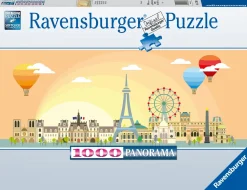 Ravensburger Puzzle Un Giorno A Parigi, Collezione Panorama, 1000 Pezzi, Puzzle Adulti