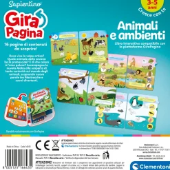 Sapientino Girapagina Libro Animali E Ambienti
