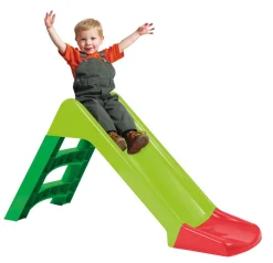 Scivolo Per Bambini, 3 Gradini Antiscivolo, Verde E Rosa, Massimo Supporto Di 30 Kg, Facile E Veloce Da Montare Disponbile In Verde E Rosa