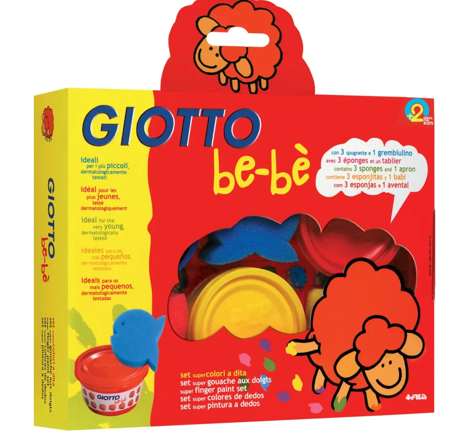 Set Colori A Dita Giotto Bebe