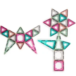 Set Costruzioni Magnetiche Rosa Da 43 Pezzi Fao Schwarz