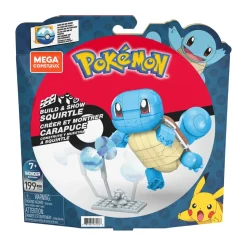 Set Di Costruzioni Mega Construx Pokemon Squirtle Da Costruire Ed Esporre, Costruzioni Giocattolo Per Bambini