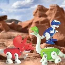 Set Dinosauri Da Costruzione 56 Pezzi Discovery Toys