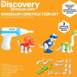 Set Dinosauri Da Costruzione 56 Pezzi Discovery Toys